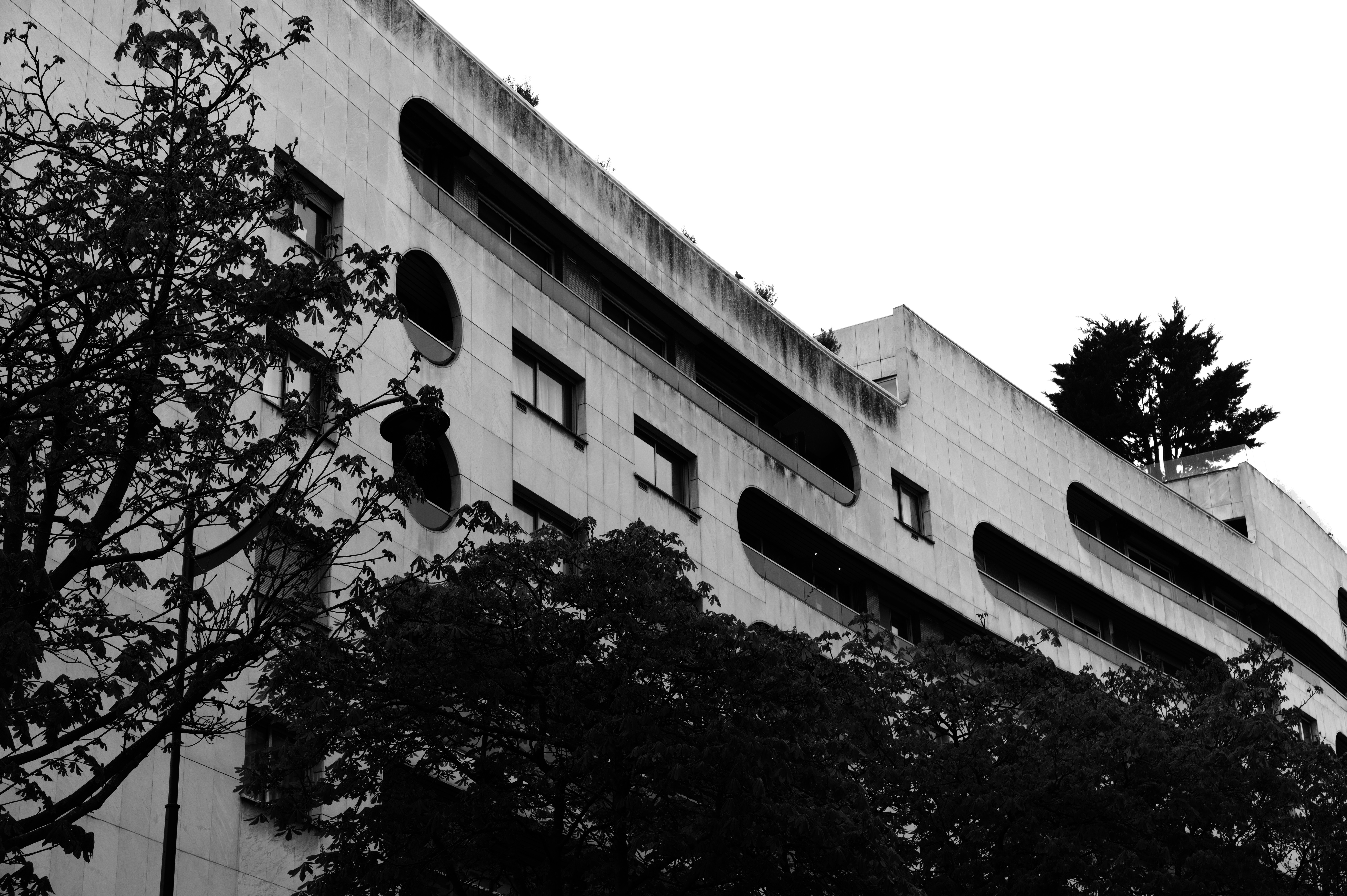 Avenue Lamballe — matériau